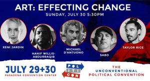 Politicon panel Art Effecting Change